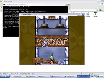 Frozen Bubble running on Windows